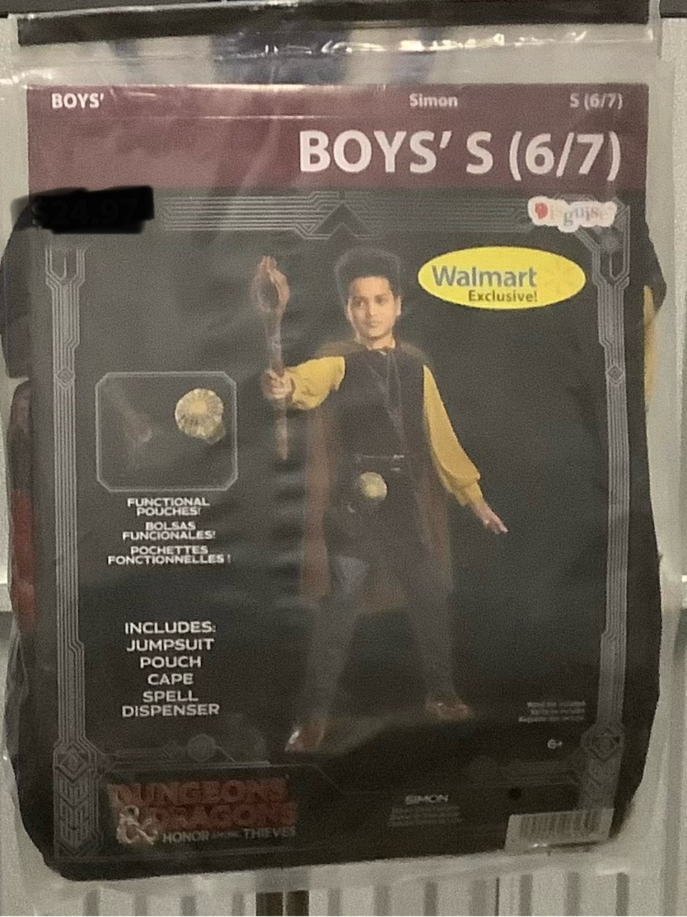 Exclusive Boys' Dungeon & dragons Wizard Halloween costume - Simon size sm (6/7)